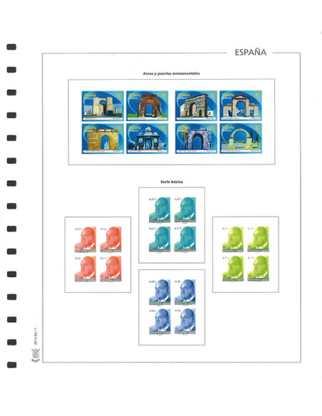 STAMPS SPAIN 1980/83EP/SHEETS FILABO SFALBUM