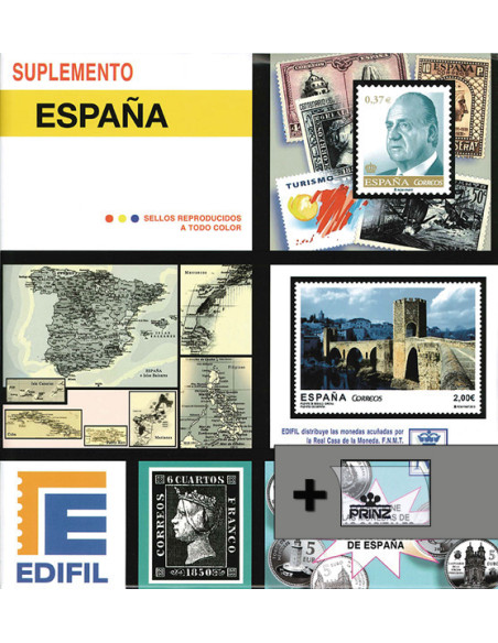 SHEET EUROS SPAIN 10 (2x12) COINS CT SAFI CATALAN