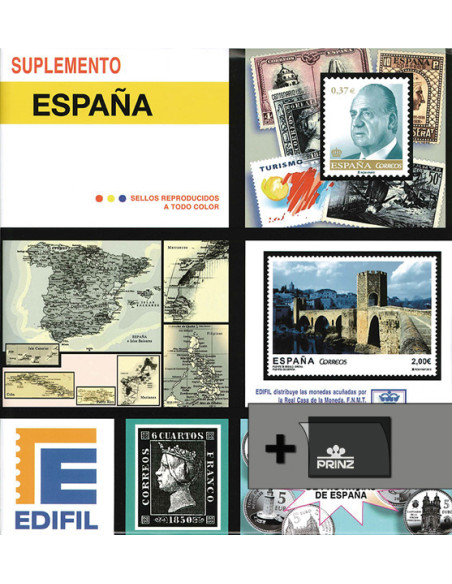 SPAIN 2001 SF/BL TOTAL EDIFIL SPANISH