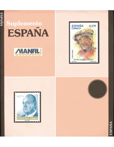 STAMPS OF BLOCKS 2008 N MANFIL SPANISH