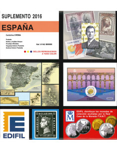 España 2016 crema s/m edifil 51162 Castellano